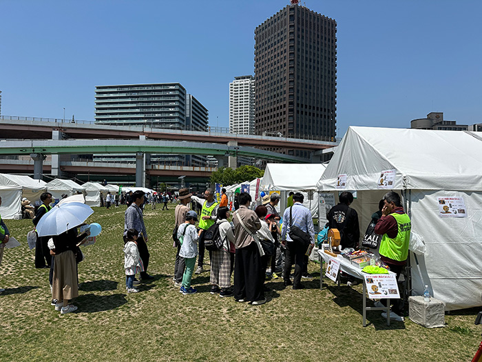 協力会出展状況（みなとの森公園）